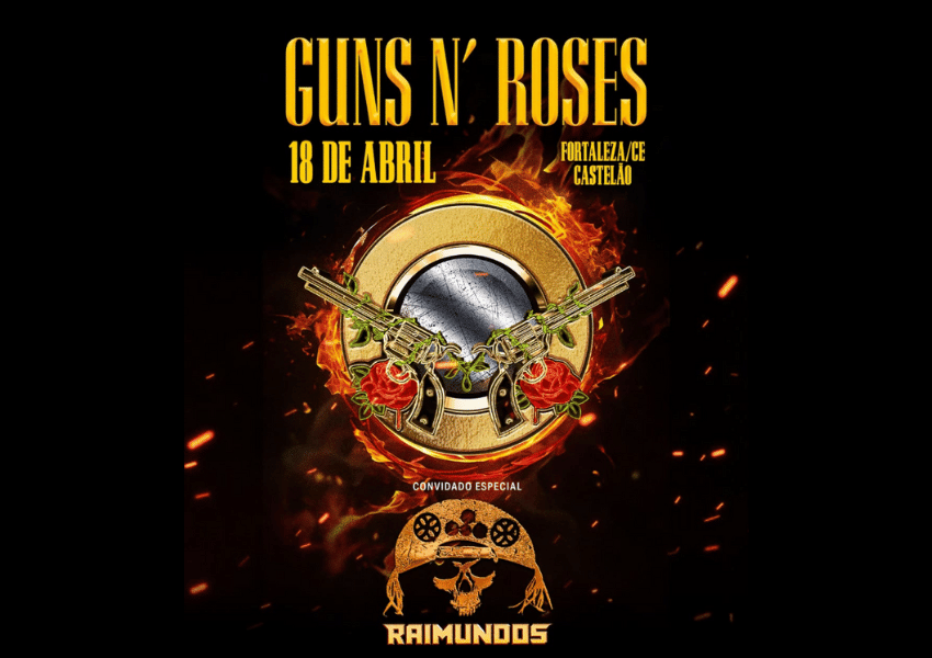 Raimundos abre o show do Guns N’ Roses em Fortaleza: escolha certeira ou polêmica anunciada?