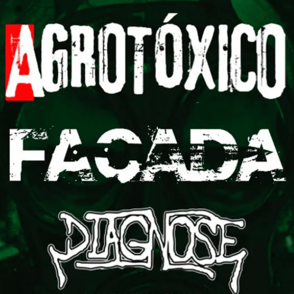 Agrotóxico, Facada e Diagnose: Fortaleza vai receber uma noite gratuita de puro caos sonoro