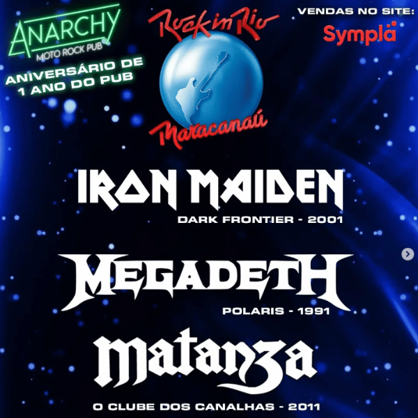Anarchy Moto Rock Pub celebra 1 ano com festa insana e clima de “Rock in Rio Maracanaú”