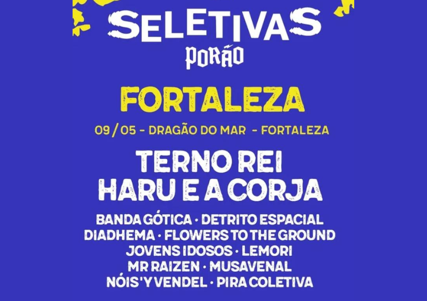 Seletivas Porão do Rock em Fortaleza: a cena independente vai mostrar sua força no Dragão do Mar