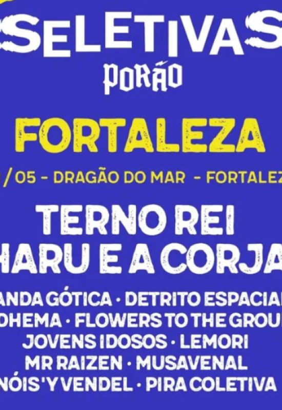 Seletivas Porão do Rock em Fortaleza: a cena independente vai mostrar sua força no Dragão do Mar